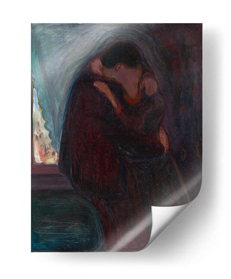 El beso (1897) - Edvard Munch | Cuadro decorativo de Canvas Lab