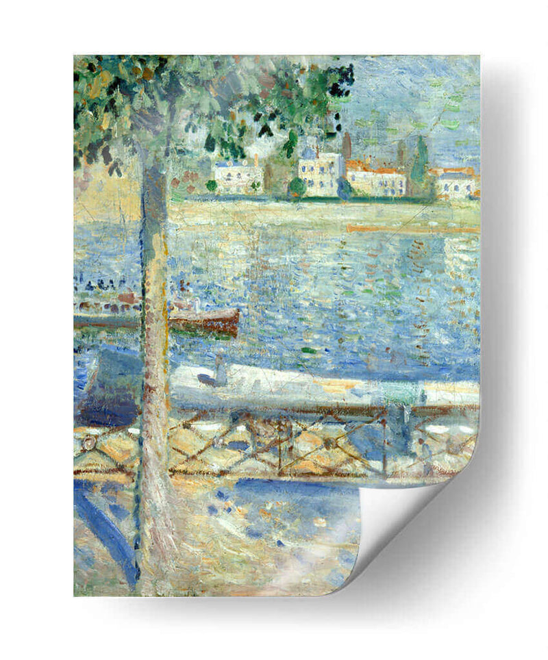 El Sena en Saint-Cloud - Edvard Munch | Cuadro decorativo de Canvas Lab