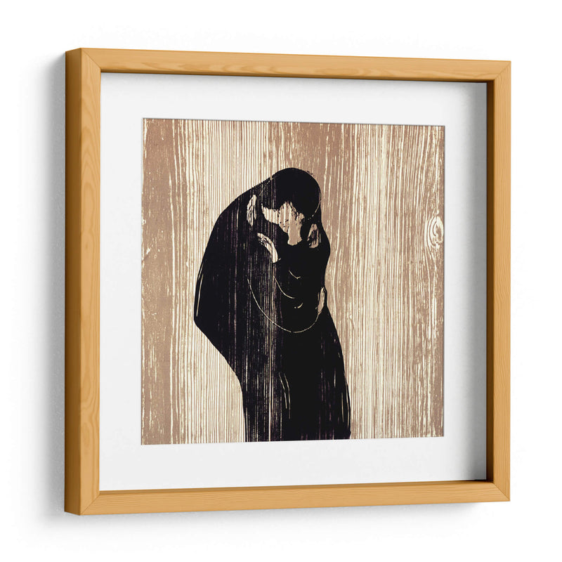 El beso IV - Edvard Munch | Cuadro decorativo de Canvas Lab