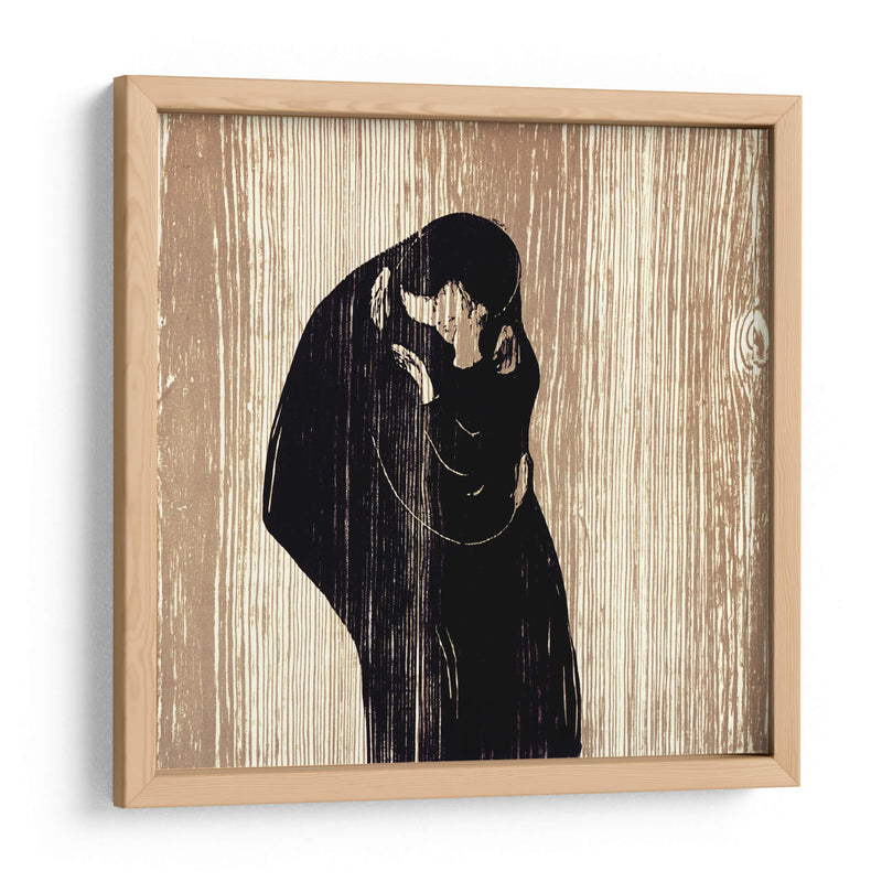 El beso IV - Edvard Munch | Cuadro decorativo de Canvas Lab