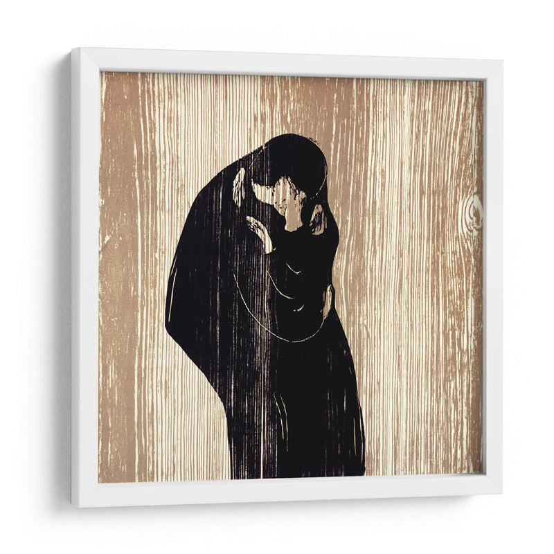 El beso IV - Edvard Munch | Cuadro decorativo de Canvas Lab