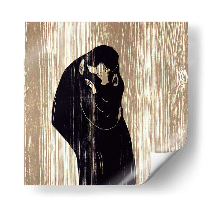 El beso IV - Edvard Munch | Cuadro decorativo de Canvas Lab