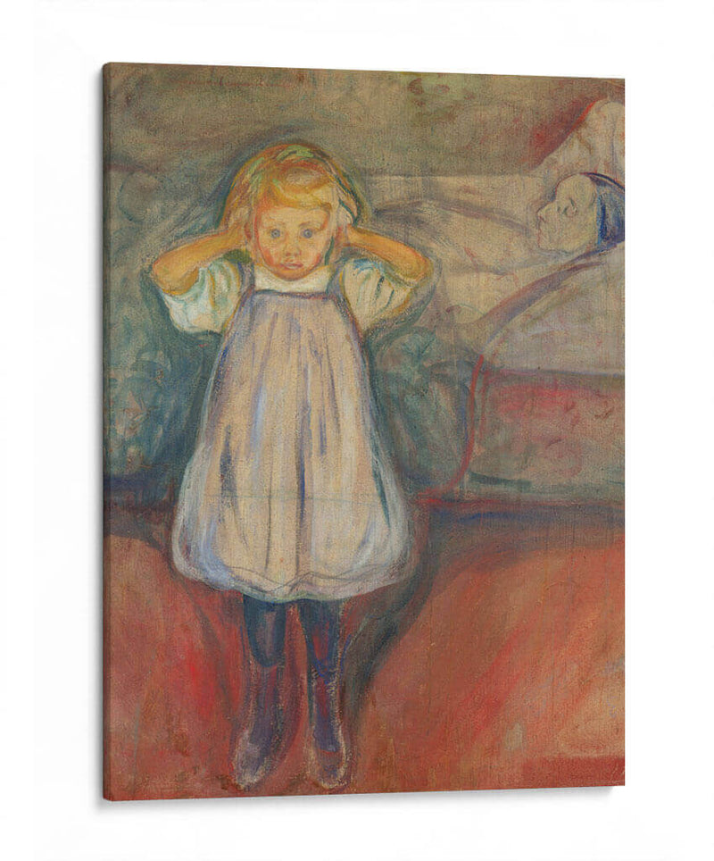 La muerte y el niño - Edvard Munch | Cuadro decorativo de Canvas Lab