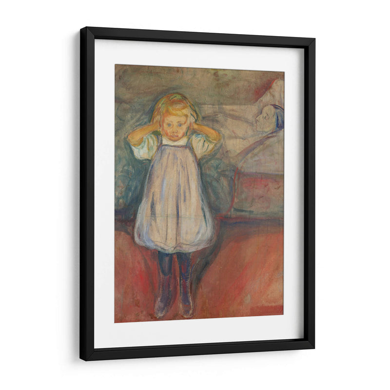 La muerte y el niño - Edvard Munch | Cuadro decorativo de Canvas Lab