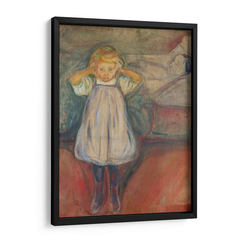 La muerte y el niño - Edvard Munch | Cuadro decorativo de Canvas Lab