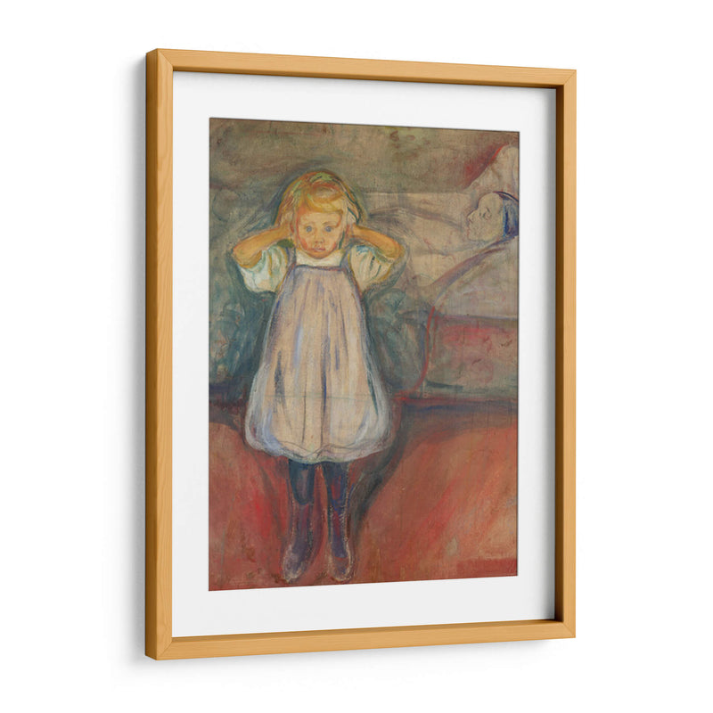 La muerte y el niño - Edvard Munch | Cuadro decorativo de Canvas Lab