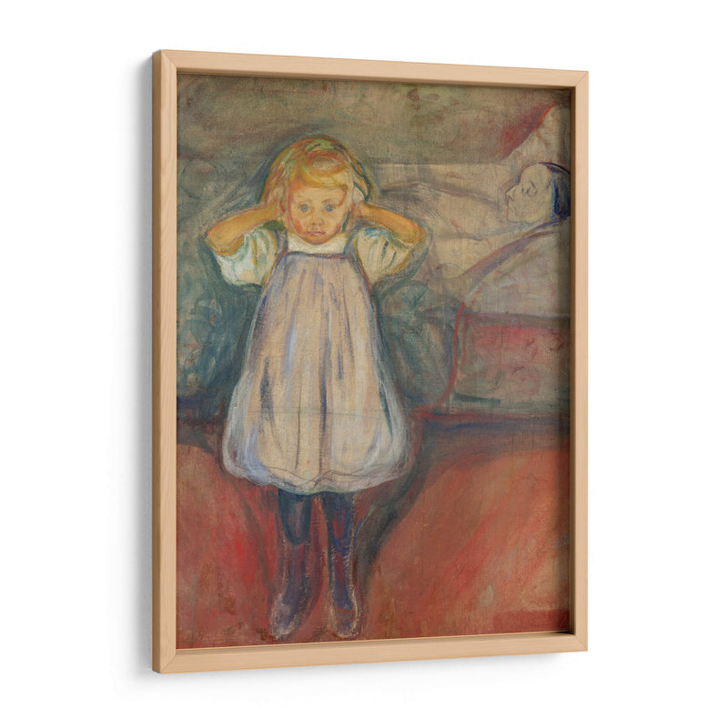 La muerte y el niño - Edvard Munch | Cuadro decorativo de Canvas Lab