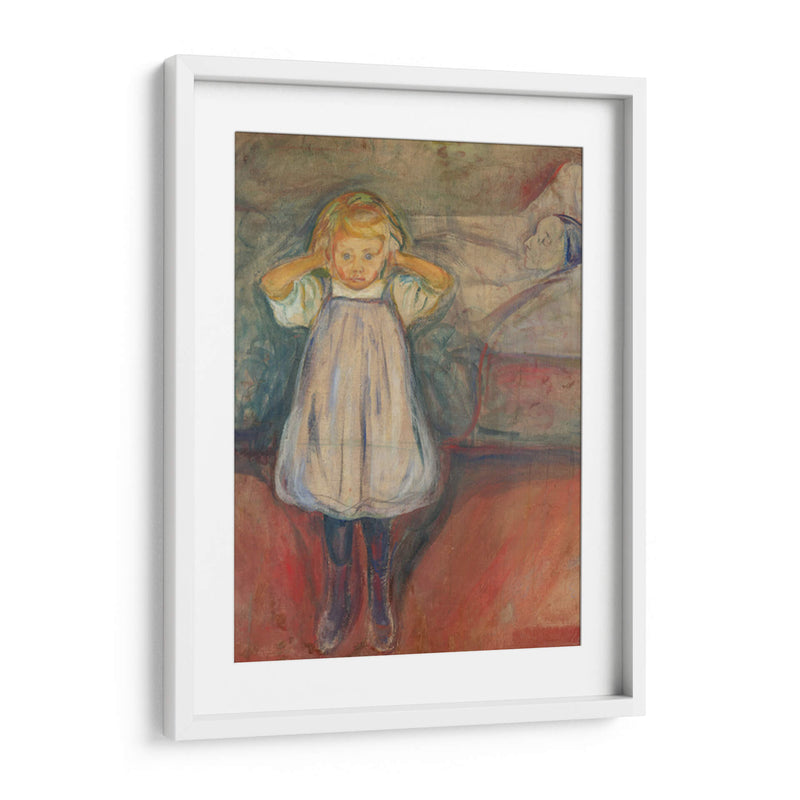 La muerte y el niño - Edvard Munch | Cuadro decorativo de Canvas Lab