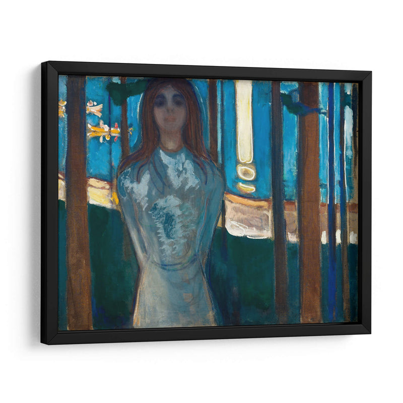 La voz: noche de verano - Edvard Munch | Cuadro decorativo de Canvas Lab