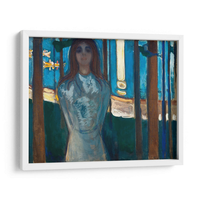 La voz: noche de verano - Edvard Munch | Cuadro decorativo de Canvas Lab