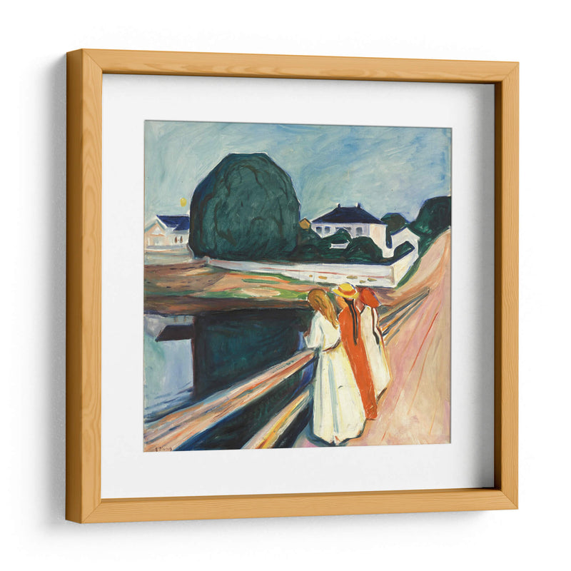 Las chicas en el puente - Edvard Munch | Cuadro decorativo de Canvas Lab