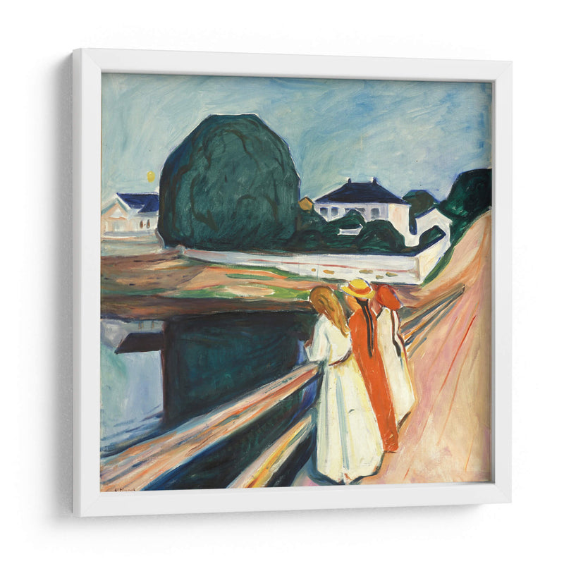 Las chicas en el puente - Edvard Munch | Cuadro decorativo de Canvas Lab