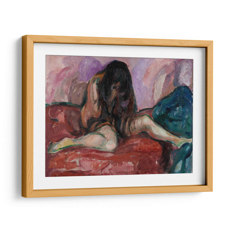 Llanto desnudo - Edvard Munch | Cuadro decorativo de Canvas Lab