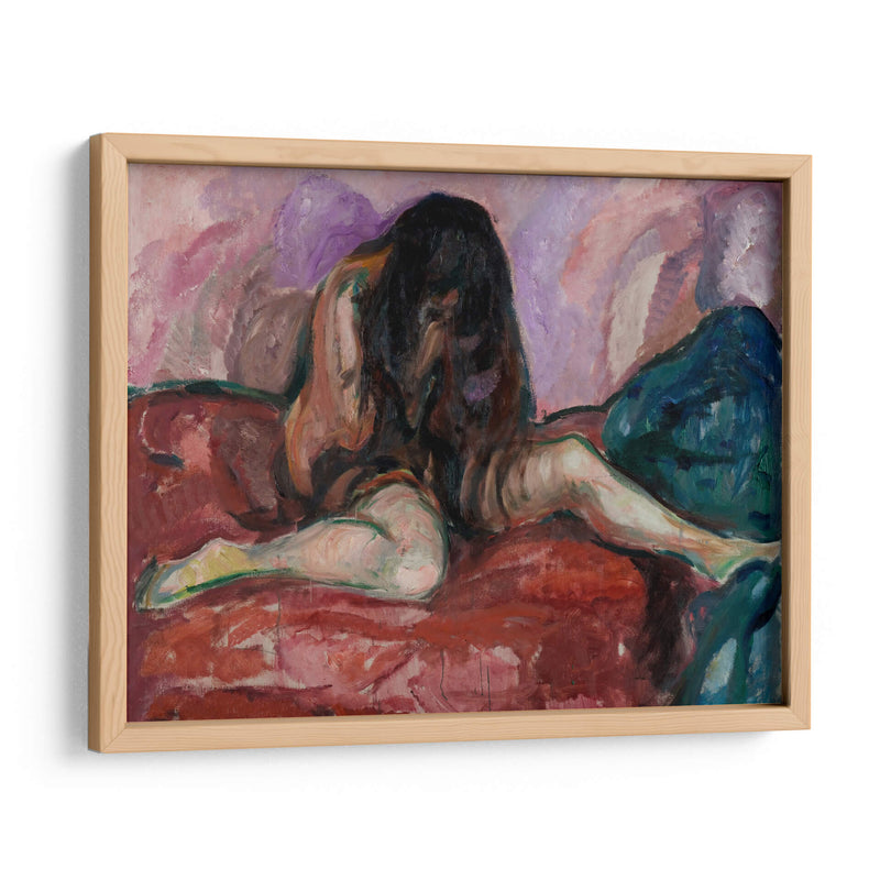 Llanto desnudo - Edvard Munch | Cuadro decorativo de Canvas Lab