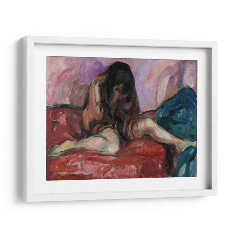 Llanto desnudo - Edvard Munch | Cuadro decorativo de Canvas Lab