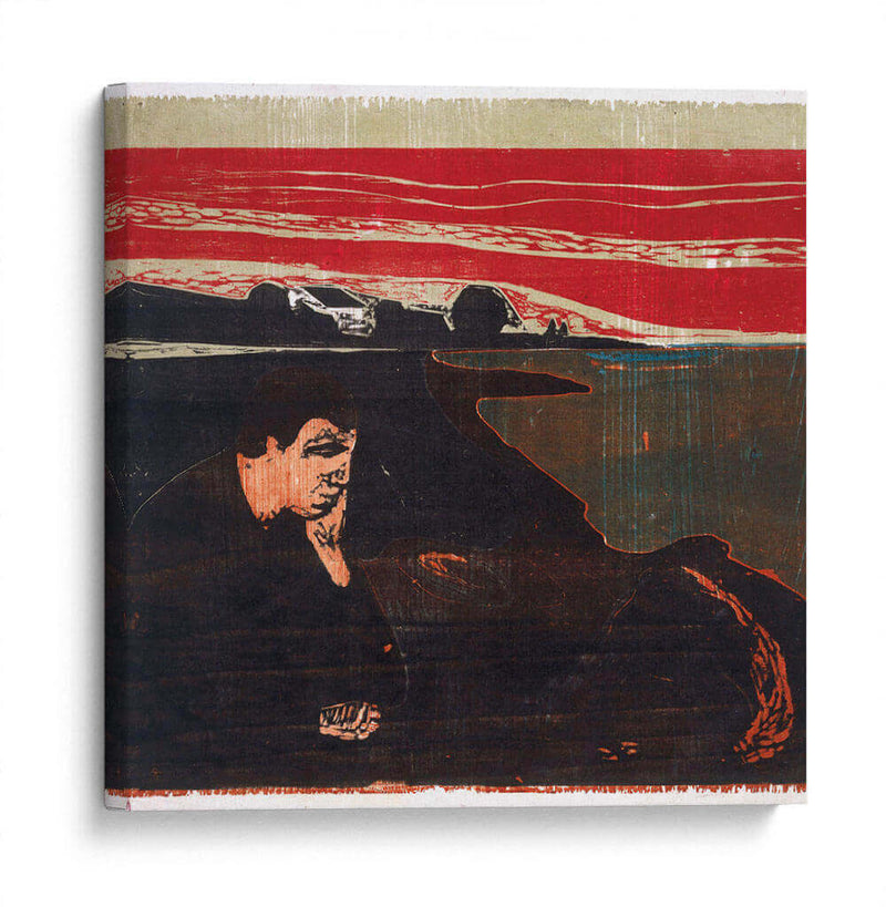 Melancolía vespertina I - Edvard Munch | Cuadro decorativo de Canvas Lab