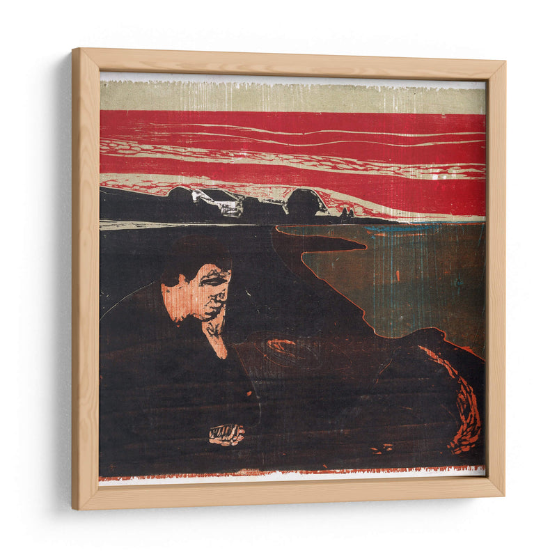 Melancolía vespertina I - Edvard Munch | Cuadro decorativo de Canvas Lab