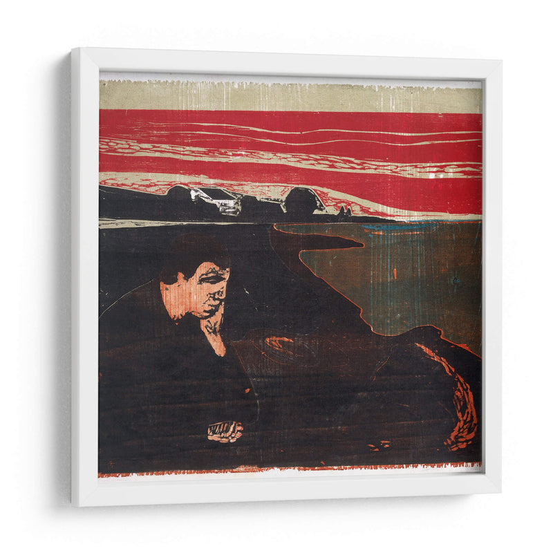 Melancolía vespertina I - Edvard Munch | Cuadro decorativo de Canvas Lab