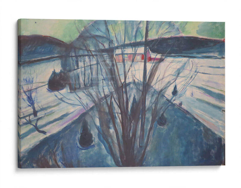 Noche de invierno, Ekely - Edvard Munch | Cuadro decorativo de Canvas Lab