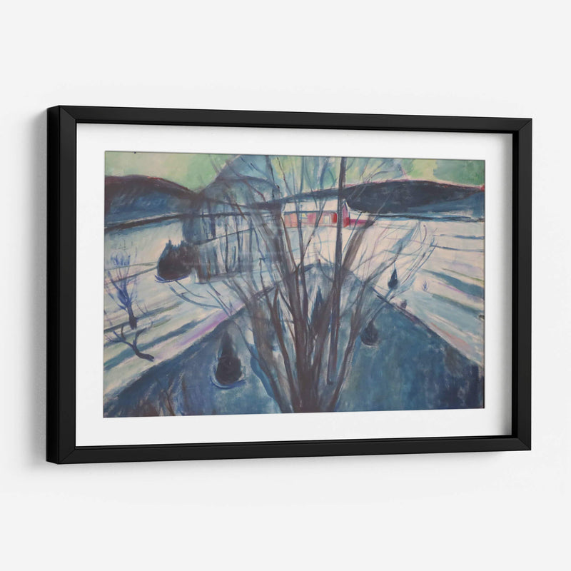 Noche de invierno, Ekely - Edvard Munch | Cuadro decorativo de Canvas Lab