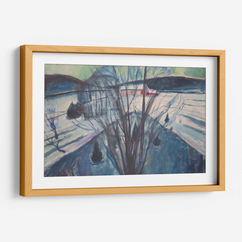 Noche de invierno, Ekely - Edvard Munch | Cuadro decorativo de Canvas Lab