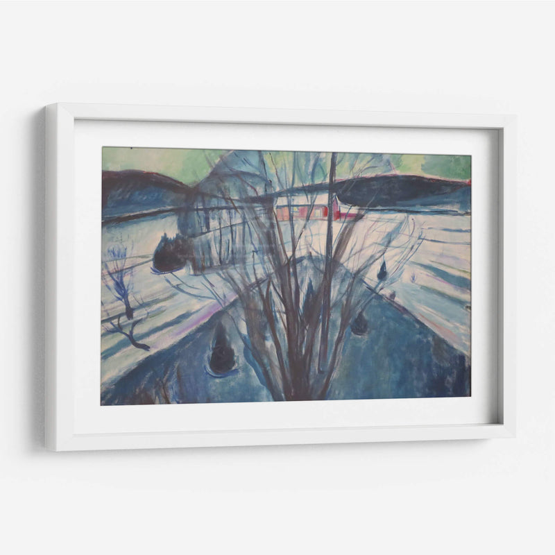 Noche de invierno, Ekely - Edvard Munch | Cuadro decorativo de Canvas Lab