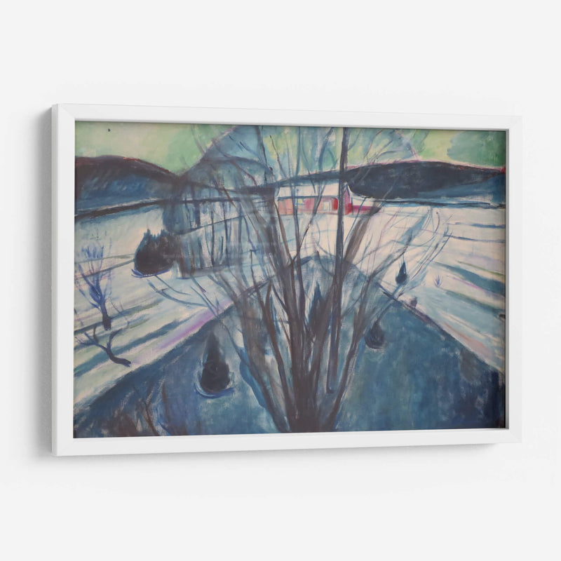 Noche de invierno, Ekely - Edvard Munch | Cuadro decorativo de Canvas Lab