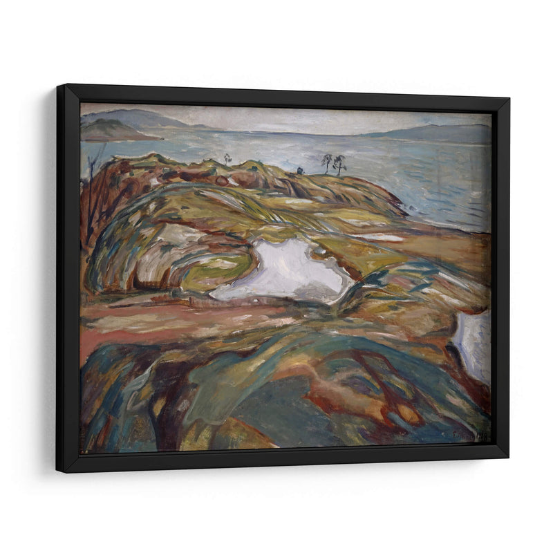 Paisaje en el mar - Edvard Munch | Cuadro decorativo de Canvas Lab