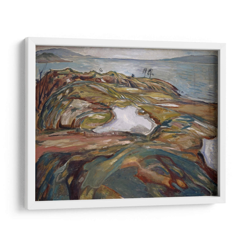 Paisaje en el mar - Edvard Munch | Cuadro decorativo de Canvas Lab