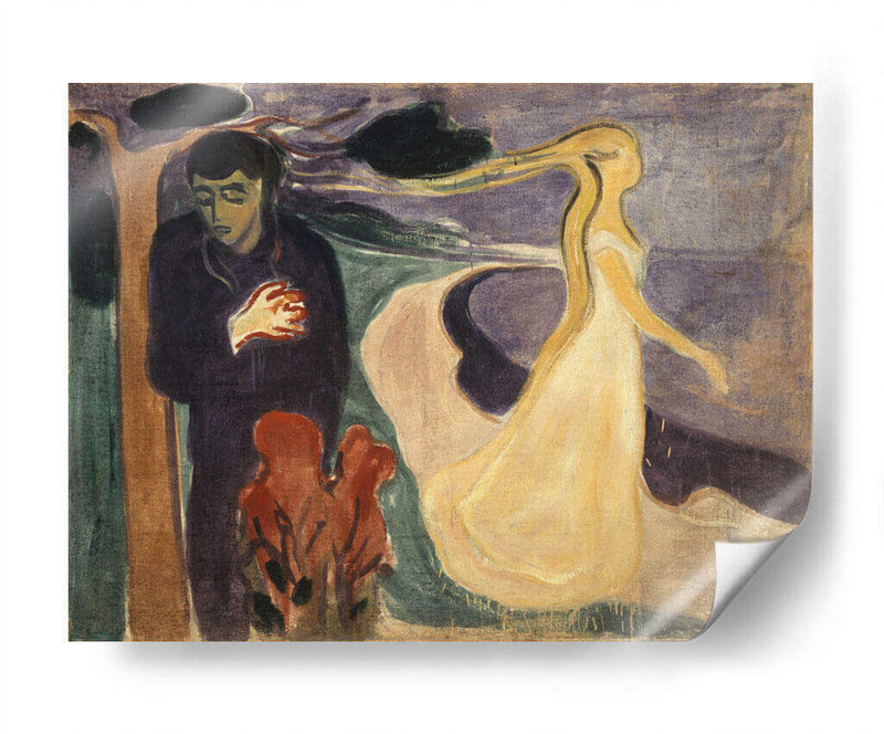 Separación - Edvard Munch | Cuadro decorativo de Canvas Lab