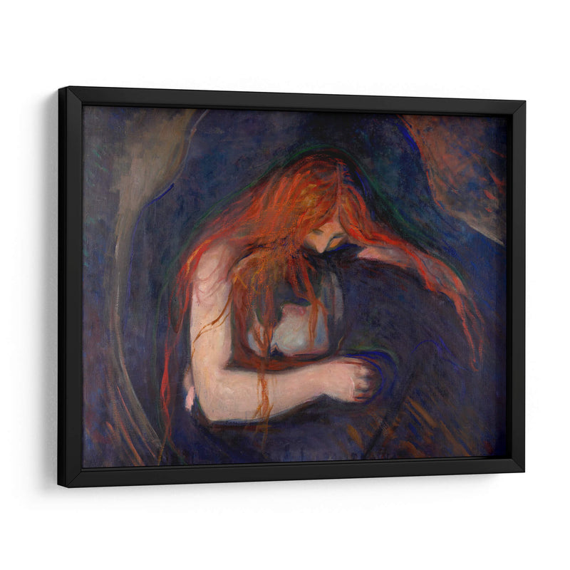 Vampiro (amor y dolor) - Edvard Munch | Cuadro decorativo de Canvas Lab