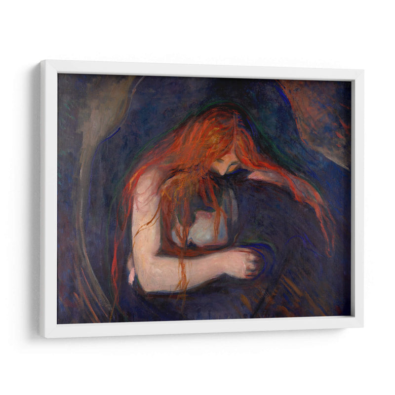 Vampiro (amor y dolor) - Edvard Munch | Cuadro decorativo de Canvas Lab