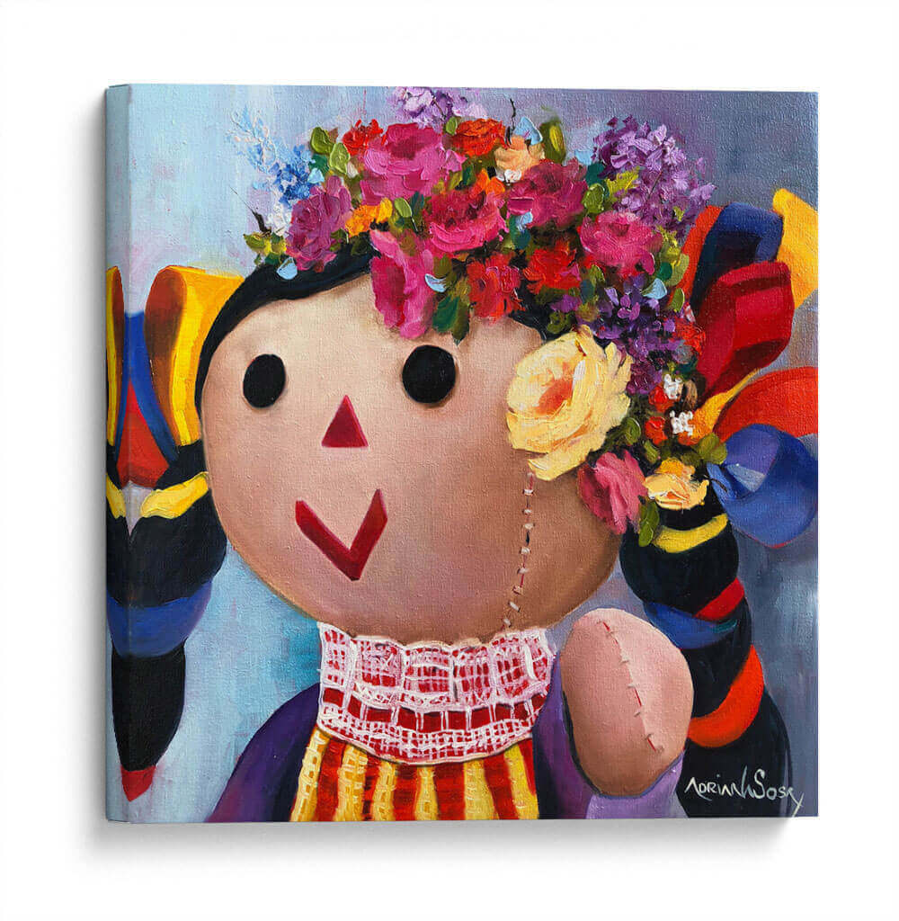 María de fiesta - Adriana Sosa | Cuadro decorativo de Canvas Lab