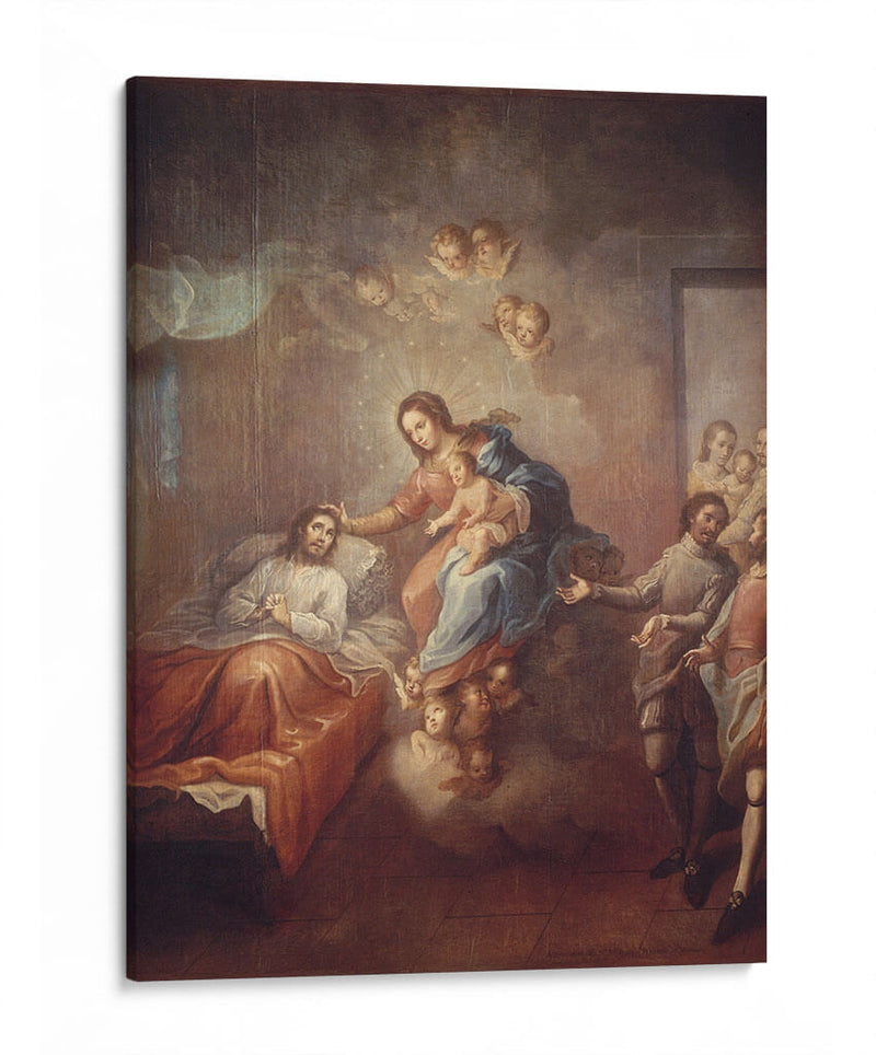 La conversión de Ignacio de Loyola - Miguel Cabrera | Cuadro decorativo de Canvas Lab