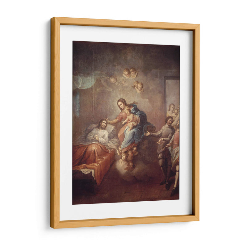 La conversión de Ignacio de Loyola - Miguel Cabrera | Cuadro decorativo de Canvas Lab