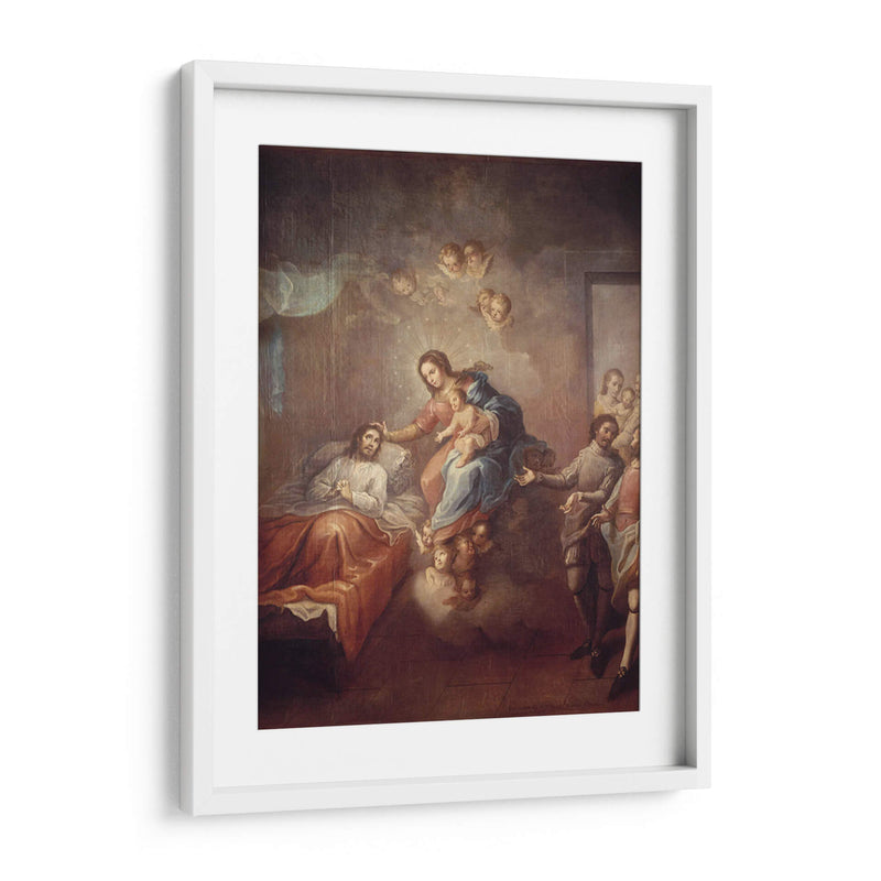 La conversión de Ignacio de Loyola - Miguel Cabrera | Cuadro decorativo de Canvas Lab