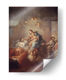 La conversión de Ignacio de Loyola - Miguel Cabrera | Cuadro decorativo de Canvas Lab