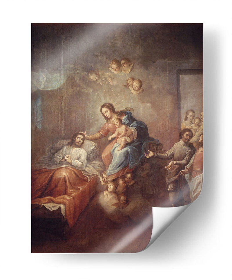 La conversión de Ignacio de Loyola - Miguel Cabrera | Cuadro decorativo de Canvas Lab