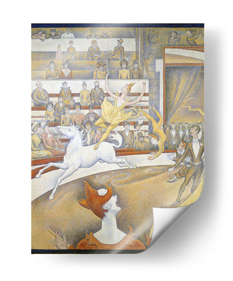 El circo - Georges Seurat | Cuadro decorativo de Canvas Lab