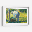 El jardinero - Georges Seurat | Cuadro decorativo de Canvas Lab