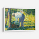 El jardinero - Georges Seurat | Cuadro decorativo de Canvas Lab
