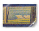 Barcos amarrados y árboles - Georges Seurat | Cuadro decorativo de Canvas Lab