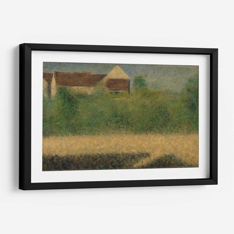 Casas y jardines - Georges Seurat | Cuadro decorativo de Canvas Lab