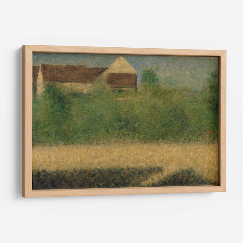 Casas y jardines - Georges Seurat | Cuadro decorativo de Canvas Lab