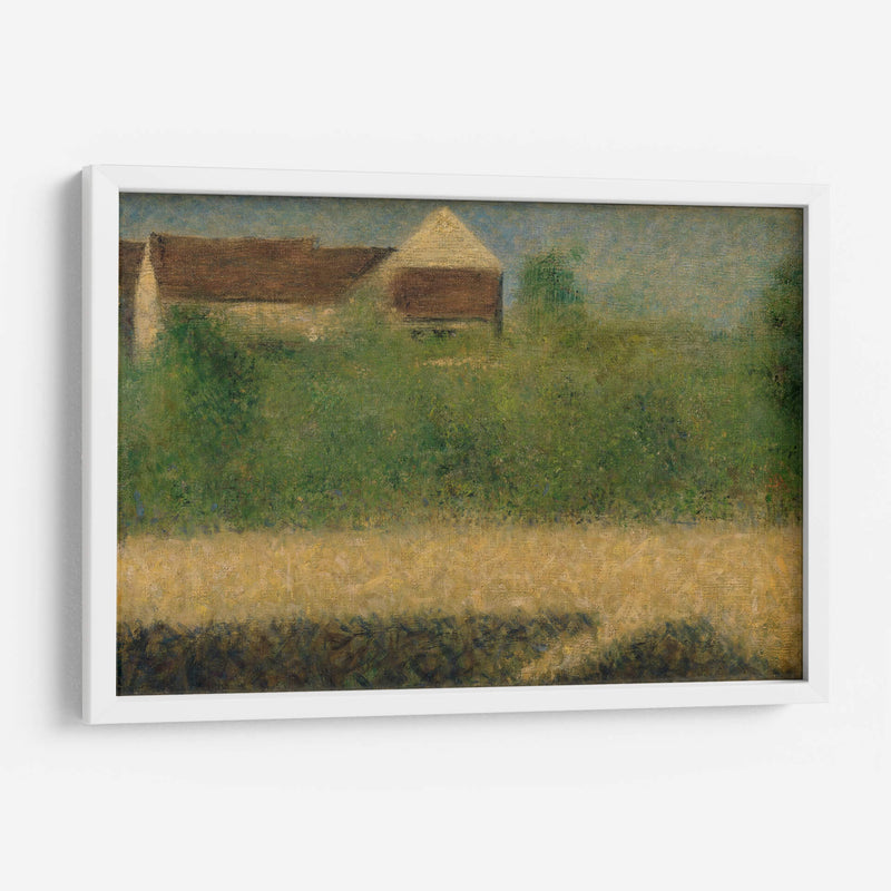 Casas y jardines - Georges Seurat | Cuadro decorativo de Canvas Lab