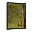 El bosque en Pontaubert - Georges Seurat | Cuadro decorativo de Canvas Lab
