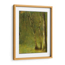 El bosque en Pontaubert - Georges Seurat | Cuadro decorativo de Canvas Lab