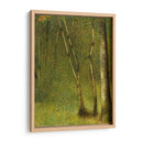 El bosque en Pontaubert - Georges Seurat | Cuadro decorativo de Canvas Lab