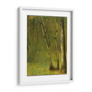 El bosque en Pontaubert - Georges Seurat | Cuadro decorativo de Canvas Lab
