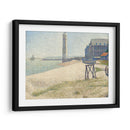 El faro en Honfleur - Georges Seurat | Cuadro decorativo de Canvas Lab